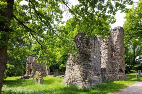 Schloss Osterland (in literature also Schloss Osterlant) is the name of a complex of ruins west of