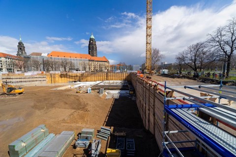 Laying of the foundation stone for the new administration centre