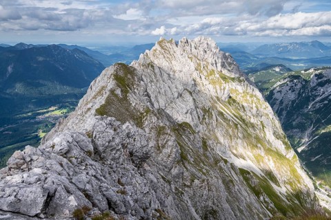 Waxenstein, Wetterstein Mountains, Garmisch-Patenkirchen, Bavaria, Germany, Europe
