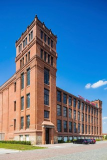 Flöha's new town centre is currently being built on the site of the former cotton mill. In the