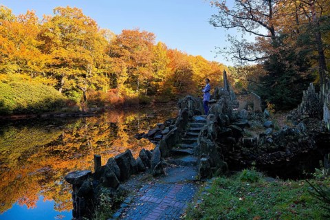 Kromlau Castle Park Rakotz Bridge