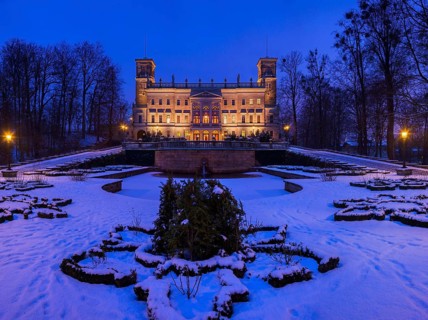 Albrechtsberg Castle in Winter