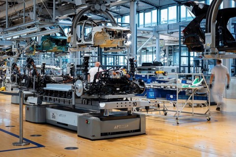 Volkswagen has been producing the all-electric ID.3 at the Transparent Factory in Dresden since the
