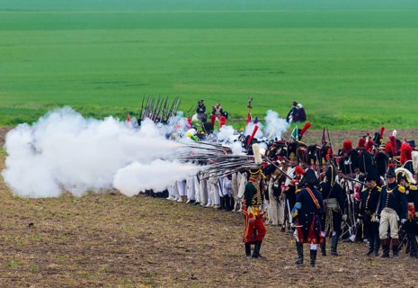 Battle re-enactment Grossgörschen