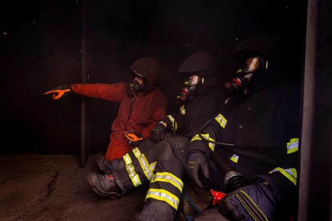 Hot training in the training container