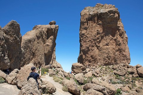 Roque Nublo in Parque Rural del Nublo, Las Palmas Province, Gran Canaria, Canary Islands, Spain,