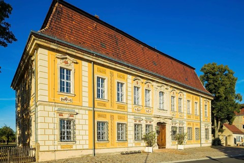 Built around 1709 in the style of a large manor house, the hunting lodge - often referred to as a
