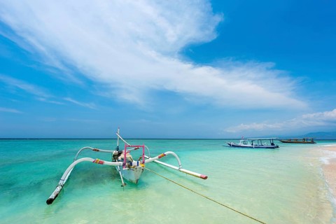 Traditional old fishing boats, beach, sea, turquoise, clean, blue sky, weather, seafaring, ocean,