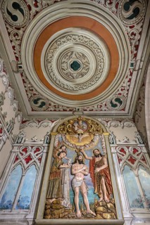 Cathedral of Viana do Castelo, Baptistery room, Viana do Castelo, Minho, Portugal, Europe