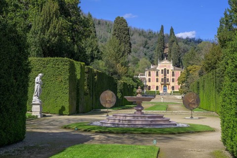 Garden and Villa Barbarigo, Valsanzibio, Galzignano Terme, Province of Padua, Italy, Europe