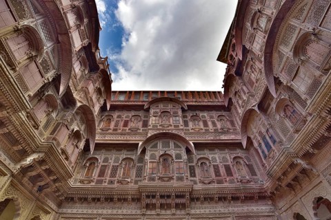 Mehrangarh Fort in Jodhpur, India, Asia