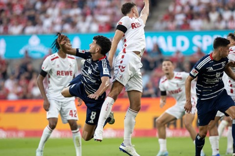 Daniel Elfadli (Hamburger SV, Midfield, #8), 2nd Bundesliga, 1. FC Köln, Hamburger SV on 02/08/2024