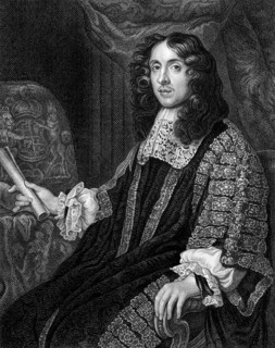 Heneage Finch, 1st Earl of Nottingham (1621-1682) on engraving from 1830. Engraved by S.Freeman and