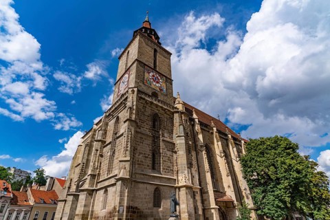 Black Church in Brasov, Transylvania, Romania, Europe