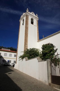 Church in the spa town of Monchique, Algarve, Portugal, Europe