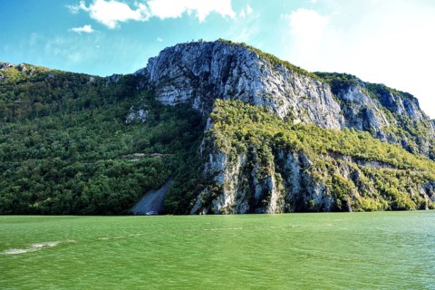 Wallachia, Iron Tor Tor nature park Park, on the Danube, on the Cazan or Kazan, German cauldron,