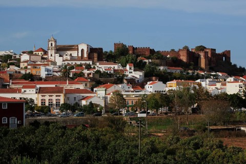 City of Silves in the Algarve, Portugal, Europe