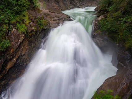 Krimml Waterfalls, Krimml, Pinzgau, Hohe Tauern National Park, Salzburg, Austria, Europe