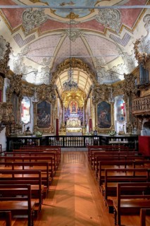 Chapel of Our Lady of Agony, Interior, Viana do Castelo, Minho, Portugal, Europe