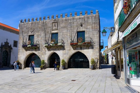 Former City Hall, Viana do Castelo, Minho, Portugal, Europe