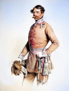 Franz Edler von Hauslab, from 1850: Franz Ritter von Hauslab (born 1 February 1798 in Vienna, died