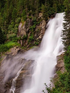 Krimml Waterfalls, Krimml, Pinzgau, Hohe Tauern National Park, Salzburg, Austria, Europe
