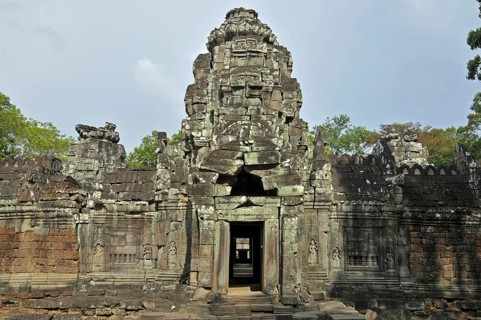 Main shrine, Prasat Ta Som, Angkor, Cambodia, Asia