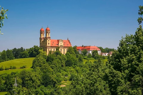 Schönenbergkirche, pilgrimage church of Our Lady, church, sacred architecture, Ellwangen Jagst,