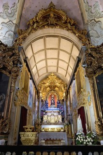 Chapel of Our Lady of Agony, Interior, Viana do Castelo, Minho, Portugal, Europe