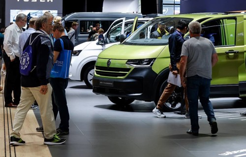 New Volkswagen Transporter at the IAA Transportation trade fair, Hanover, 18/09/2024, Hanover,