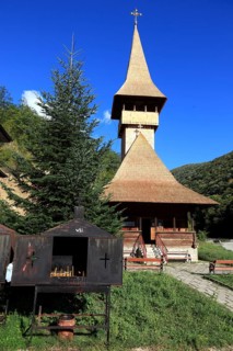 Wallachia, Iron Tor Tor nature park Park, Vodita Monastery near the town of Orsova, Romania, Europe