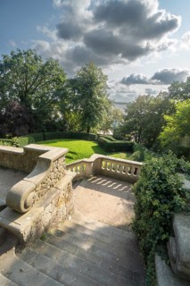 Roman garden, public park, Blankenese, Polterberg, Elbe, Art Nouveau, garden monument,