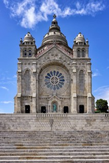 Sanctuary of the Sacred Heart of Jesus, Santa Lucia Church, Viana do Castelo, Minho, Portugal,