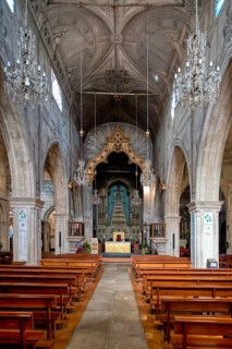 Cathedral of Viana do Castelo, Ornated interior, Viana do Castelo, Minho, Portugal, Europe