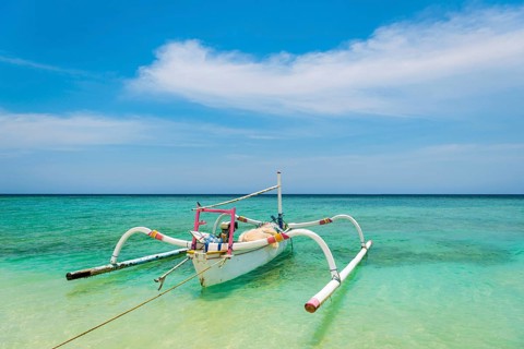 Traditional old fishing boat, sea, blue, blue sky, weather, seafaring, ocean, fishing, fishing,