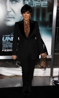 Kris Jenner at the Los Angeles premiere of 'Unknown' held at the Mann Village Theatre in Westwood