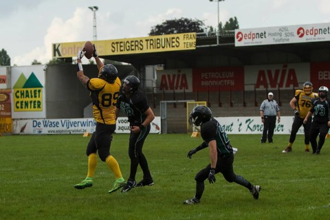 Ostend Pirates beat the Bruxelles Black Angels 16:15 in the Belgian final