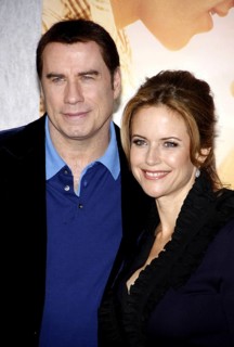 John Travolta and Kelly Preston at the Los Angeles premiere of 'The Last Song' held at the ArcLight