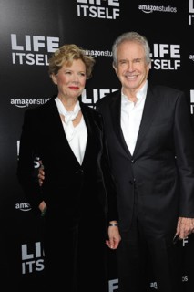 Warren Beatty and Annette Bening at the Los Angeles premiere of 'Life Itself' held at the ArcLight