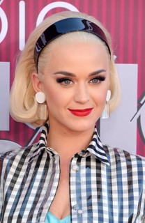 Katy Perry at the 2019 iHeartRadio Music Awards held at the Microsoft Theater in Los Angeles, USA