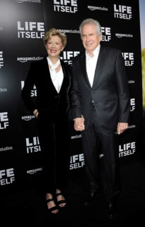 Warren Beatty and Annette Bening at the Los Angeles premiere of 'Life Itself' held at the ArcLight