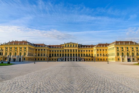 Schönbrunn Palace in Vienna, Austria, Europe