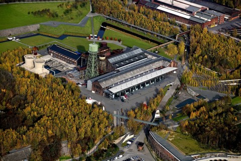 Bochum Jahrhunderthalle, venue of the Ruhrtrienale, culture, event hall, industry, industrial
