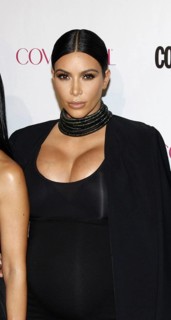 Kim Kardashian at Cosmopolitan Magazine's 50th Birthday Celebration held at Ysabel in West