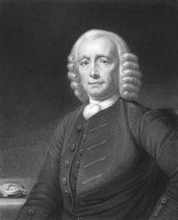 John Harrison (1693-1776) on engraving from the 1800s. English clockmaker. Engraved by W. Holl and