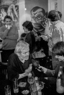 Germany, Berlin, 15.02.1991, discussion round Experience with Censorship, at Haus Drama in