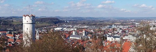 View of Ravensburg from Veitsburg Castle