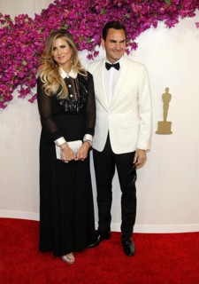 Mirka Federer and Roger Federer at the 6th Annual Academy Awards held at the Dolby Theater in