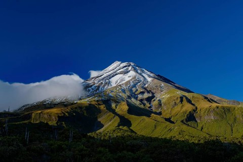 Mount Taranaki in New Plymouth, New Zealand, Oceania