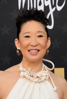 Sandra Oh at the 29th Annual Critics' Choice Awards held at the Barker Hangar in Santa Monica, USA